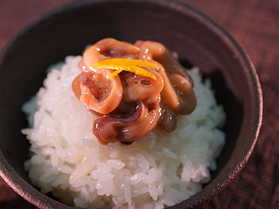 塩辛ご飯